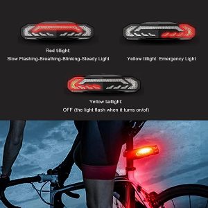 Bike Vibration Alarm Smart Light