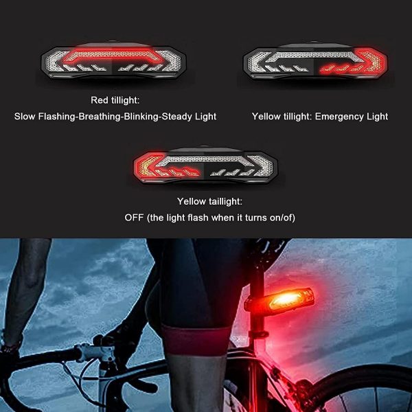 Bike Vibration Alarm Smart Light